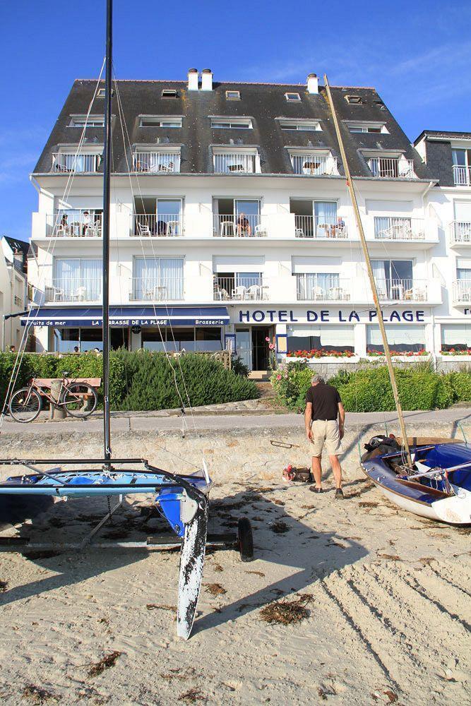 Hôtel De La Plage Saint-Pierre-Quiberon Exterior foto