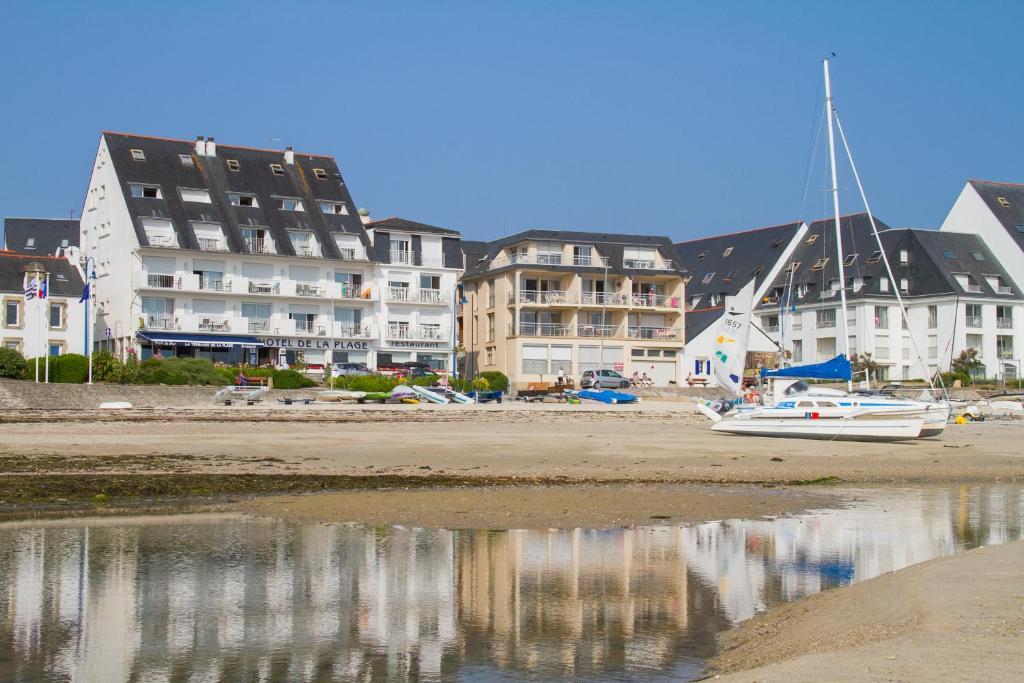 Hôtel De La Plage Saint-Pierre-Quiberon Zimmer foto