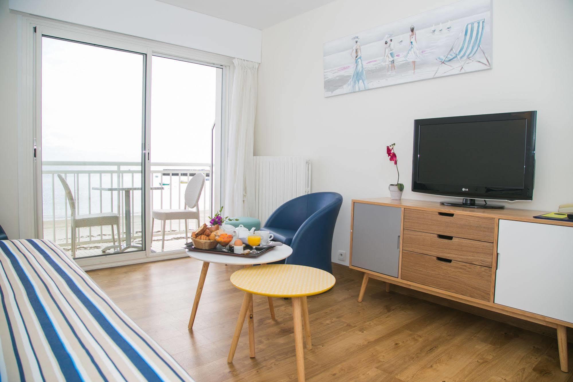 Hôtel De La Plage Saint-Pierre-Quiberon Exterior foto