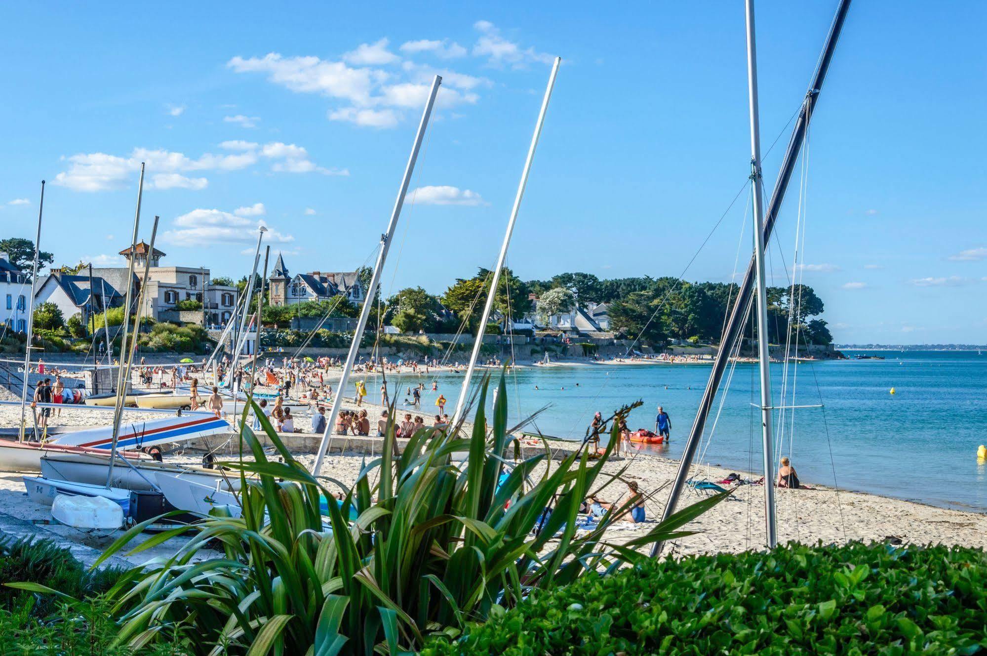 Hôtel De La Plage Saint-Pierre-Quiberon Exterior foto
