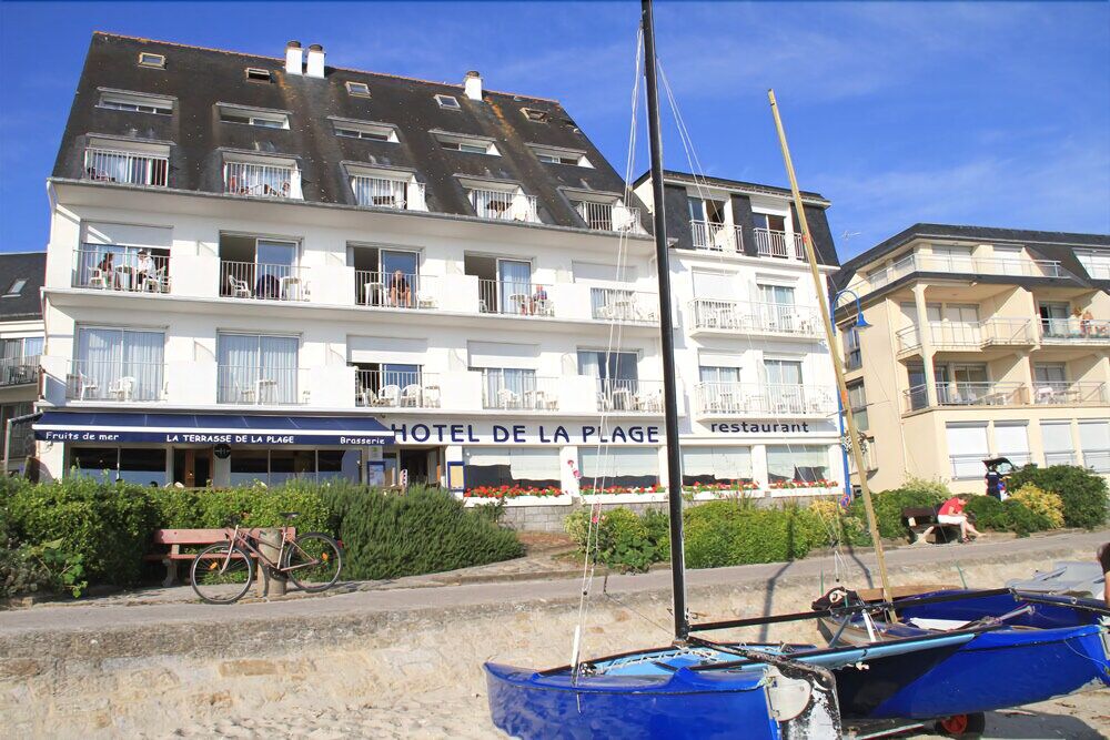 Hôtel De La Plage Saint-Pierre-Quiberon Exterior foto